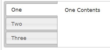 jQuery UI Vertical Tabs